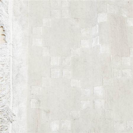 Silk and Wool Tibetan Carpet 	 