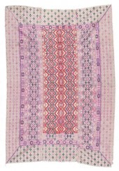 SILK BROCADE WEDDING BLANKET,