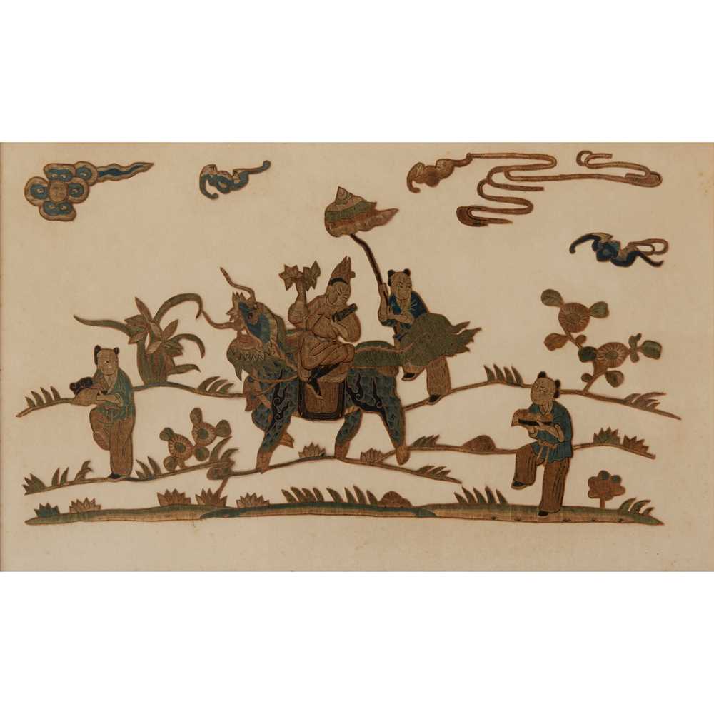 SILK EMBROIDERED MATERIALS LATE