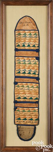 SILK EMBROIDERED ROLL UP SEWING