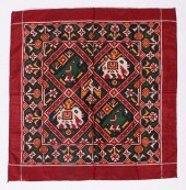 SILK IKAT TEXTILE, GUJARAT, IN