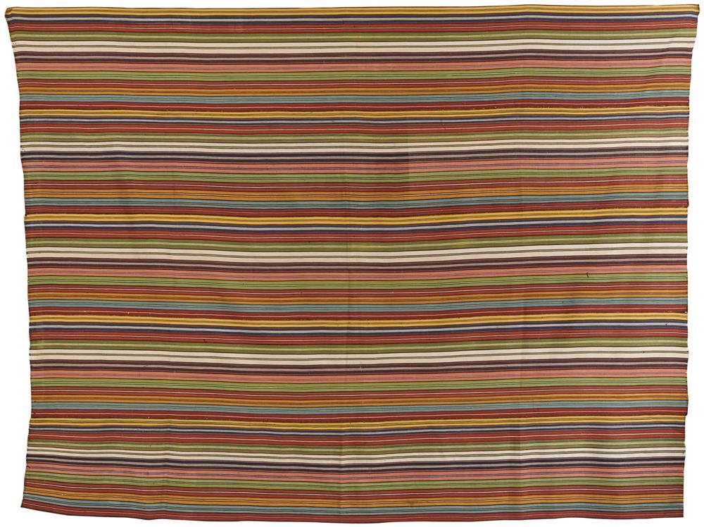 SILK JAJIM, PERSIA, CA. 1900; 6 FT.