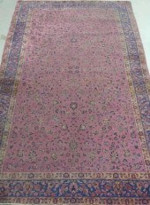 SILK KASHAN RUG, PERSIASilk Ka