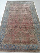 SILK KASHAN RUG, PERSIASilk Ka