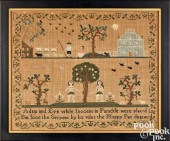 SILK ON LINEN ADAM AND EVE NEE