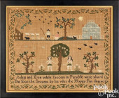 SILK ON LINEN ADAM AND EVE NEE