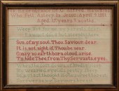 SILK-ON-LINEN CROSS-STITCH SAM