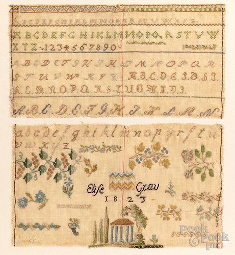 SILK ON LINEN NEEDLEWORK