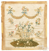 SILK ON SILK NEEDLEWORK PICTUR