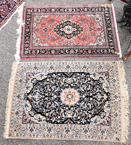 SILK ORIENTAL THROW RUGSilk