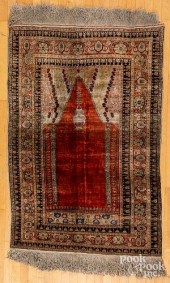 SILK PRAYER RUGSilk prayer rug
