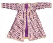 SILK ROBE, INDIA, LATE 19TH C.