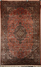 SILK RUG - 3' x 4'10'' - 20th
