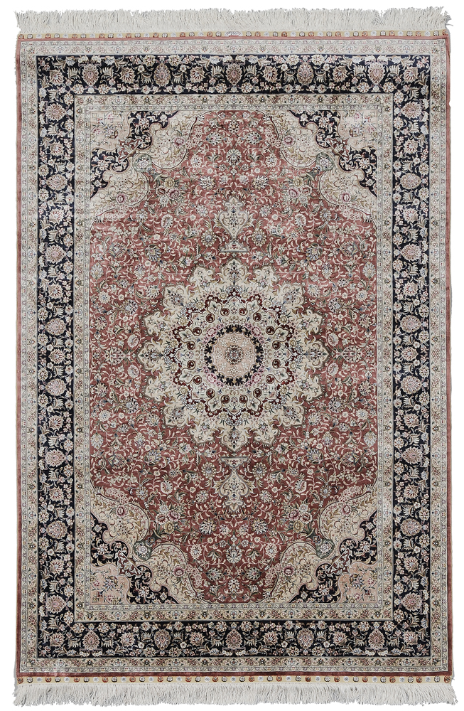 Silk Rug Persian, modern, very
