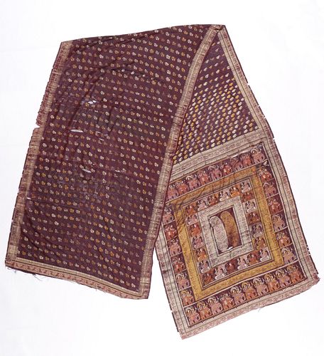SILK SARI, INDIA, LATE 19TH