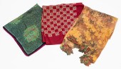 SILK SCARVES, GROUP OF 3 A tri