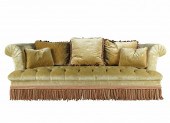 SILK VELVET UPHOLSTERED SOFAma