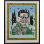 Silkscreen by Howard Finster S