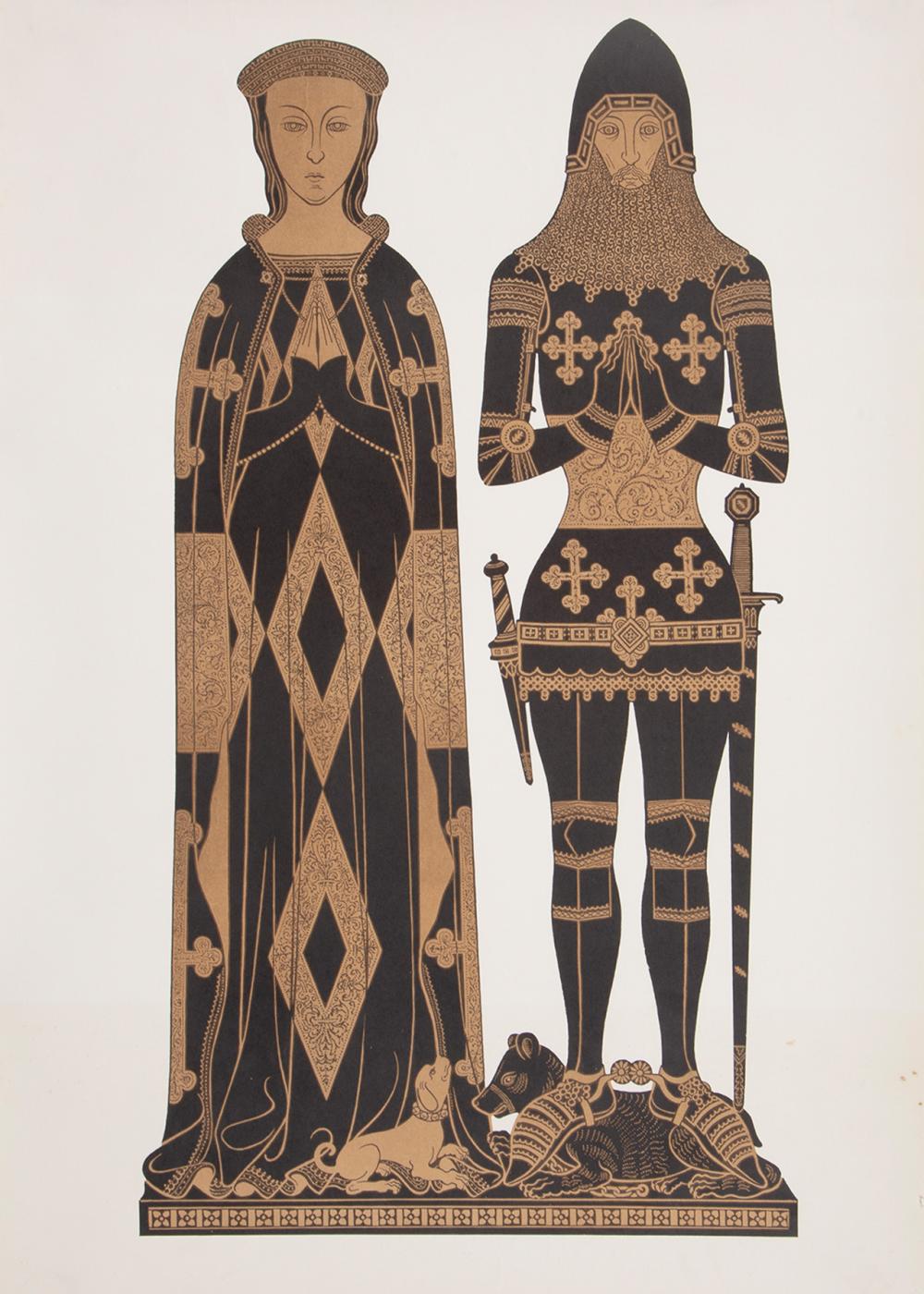 SILKSCREEN REPRODUCTION ON PAPER OF