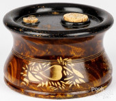 SILLIMAN PAINTED TREENWARE DES