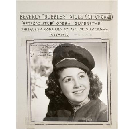 [SILLS, BEVERLY] Group of five
