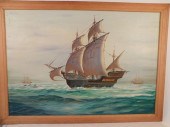 SILVA FERNANDES GALLEON PAINTI