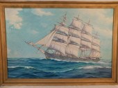 SILVA FERNANDES SHIP PAINTINGL