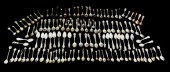 SILVER: 100+ SOUVENIR SPOONS,