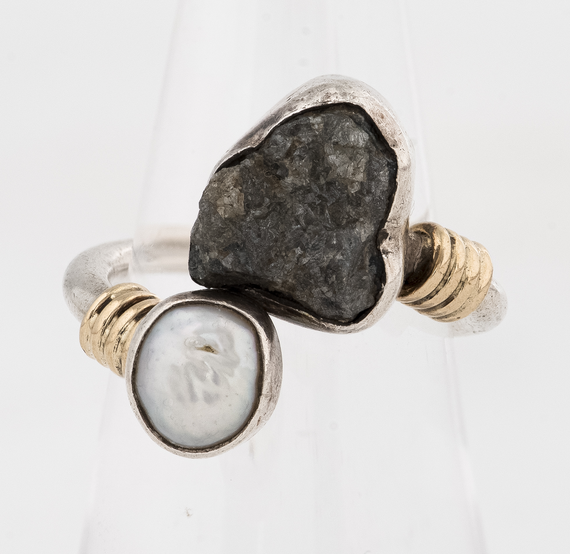 SILVER & 14K YELLOW GOLD ROUGH