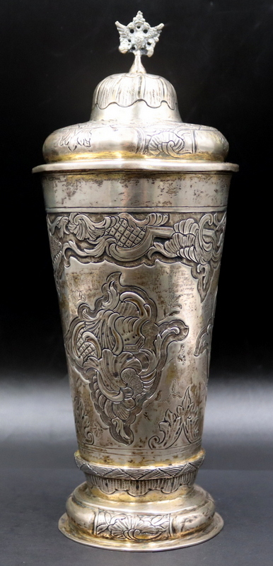 SILVER. 18TH C RUSSIAN SILVER