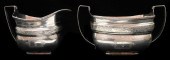 SILVER: 19TH C. MATCHING CREAM