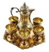 SILVER: 19TH C. ORNATELY DECOR