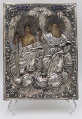SILVER. 19TH C RUSSIAN SILVER