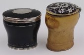 SILVER. (2) ANTIQUE SILVER MOU