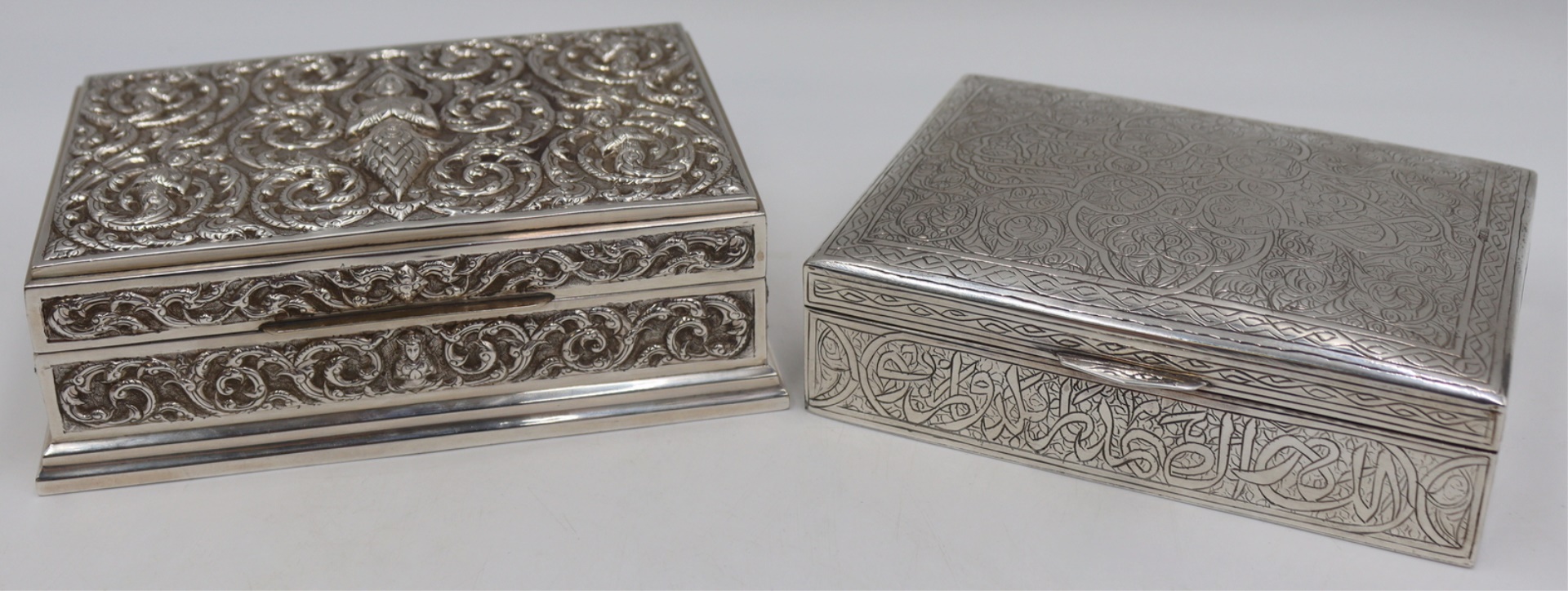 SILVER. (2) EGYPTIAN AND SIAMESE