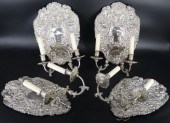 SILVER. (2) PAIR OF ENGLISH SI