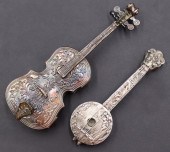SILVER. (2) SILVER INSTRUMENT