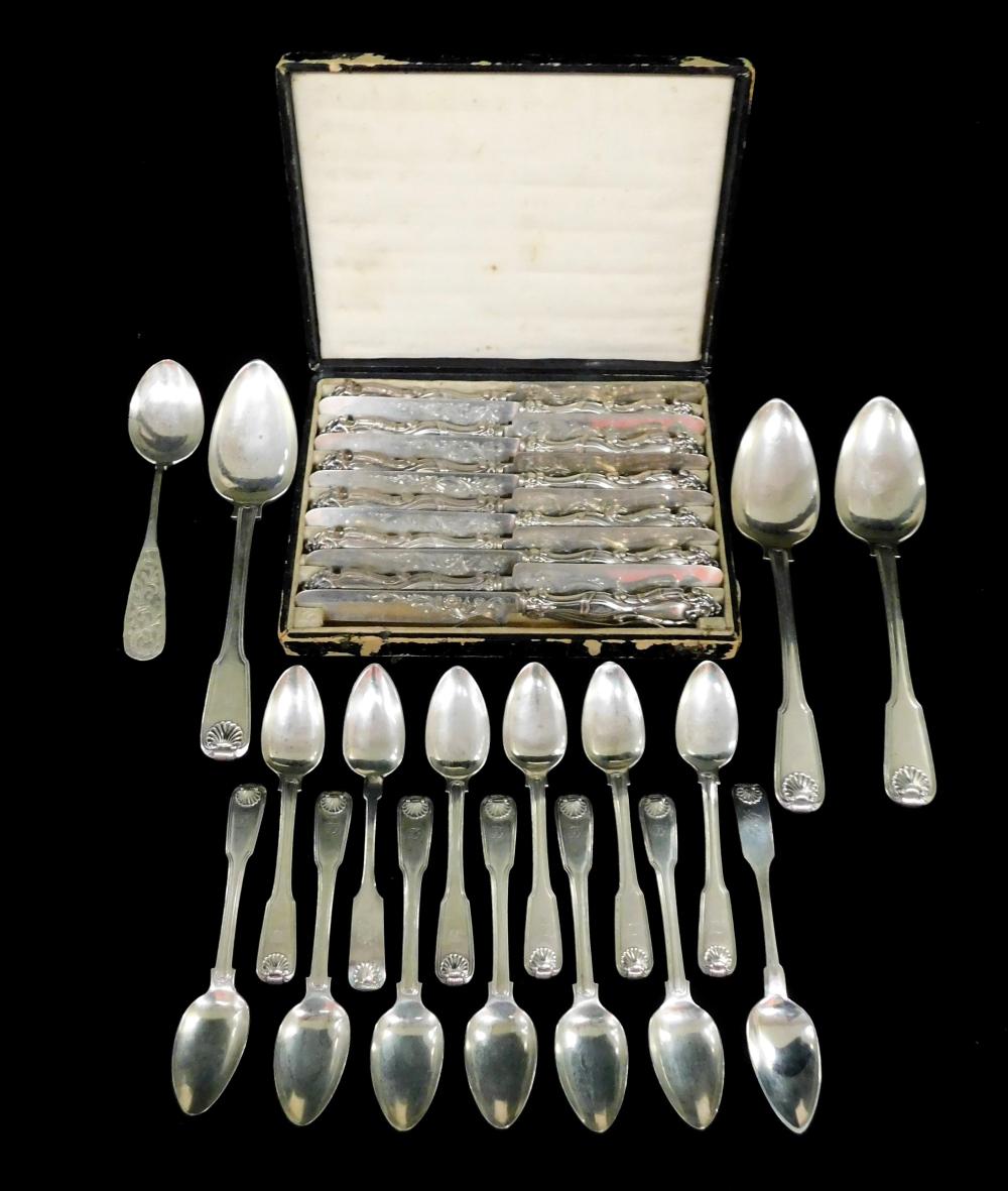 SILVER: 25+ PIECES OF ENGLISH AND