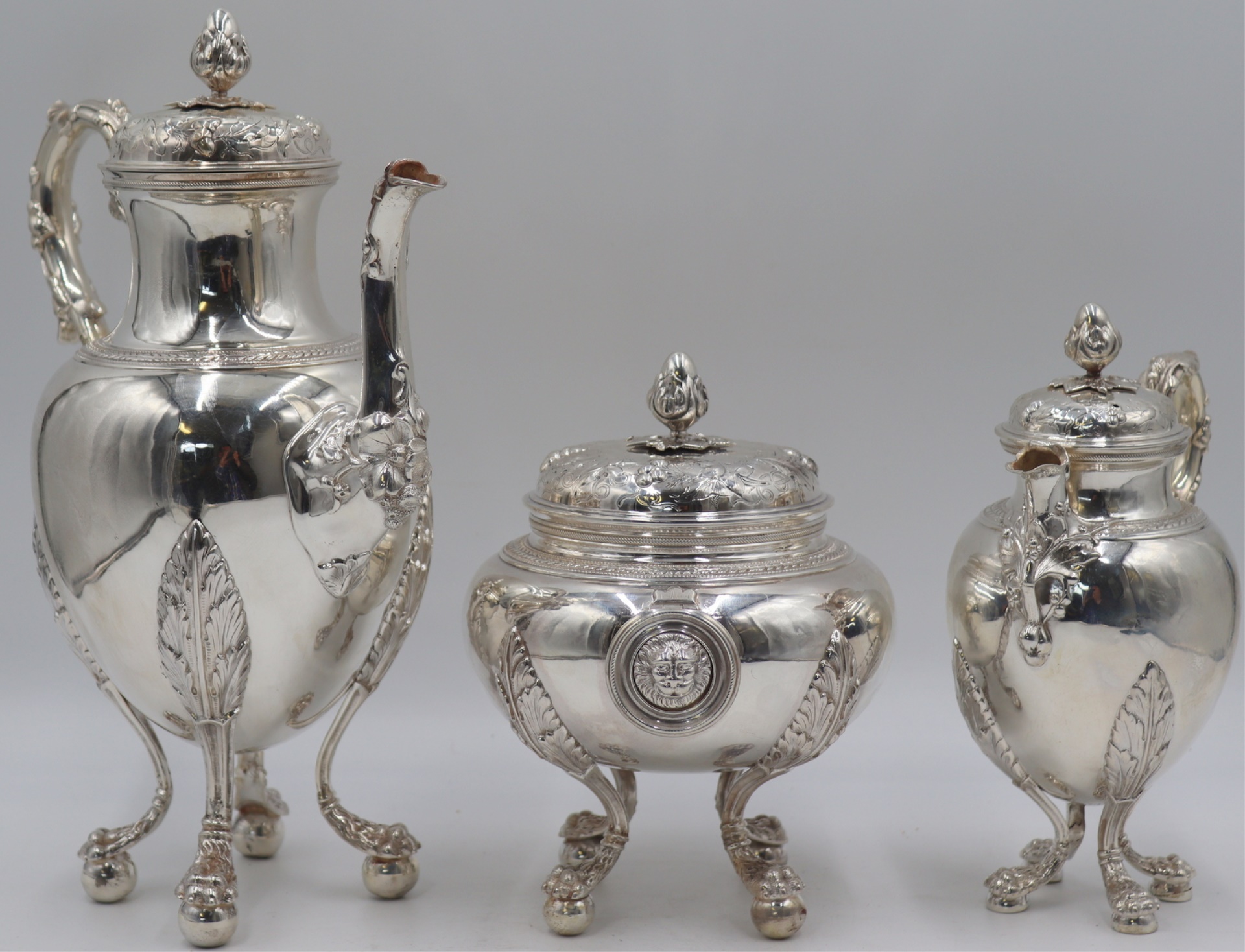 SILVER. (3) PC. AMERICAN W.