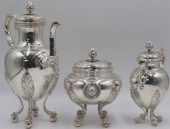 SILVER. (3) PC. AMERICAN W. FO