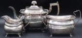 SILVER. 3 PIECE MATCHED IRISH