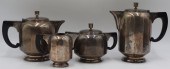 SILVER. 4 PC. JAPANESE OKUBO .