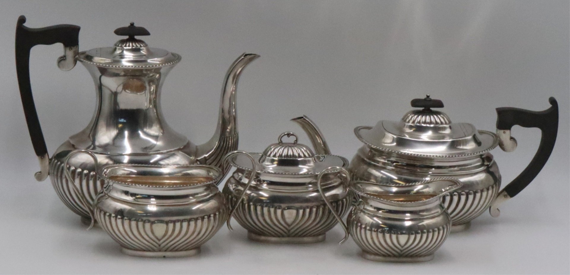 SILVER. 5 PC. E. VINERS ENGLISH