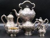 SILVER. 6 PC. JOHN SAMUEL HUNT
