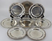 SILVER. (8) ANTIQUE ENGLISH SI