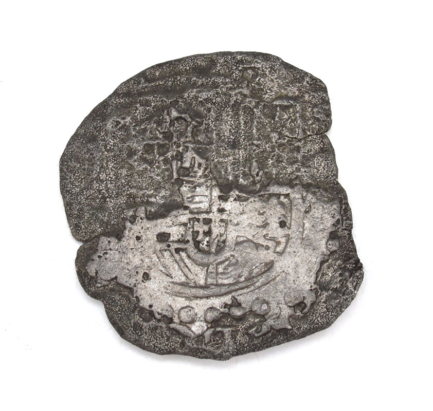 SILVER 8 REALES ATOCHA COIN: