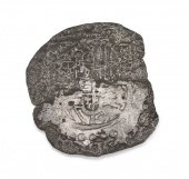 SILVER 8 REALES ATOCHA COIN: P