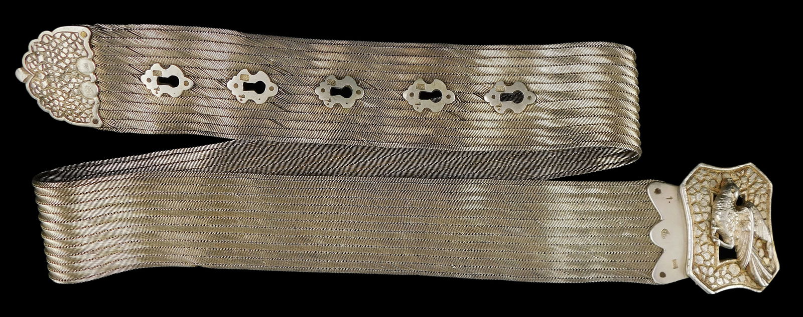 SILVER: "900" SILVER MARKED MESH