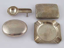 Silver. A tobacco box Birmingham