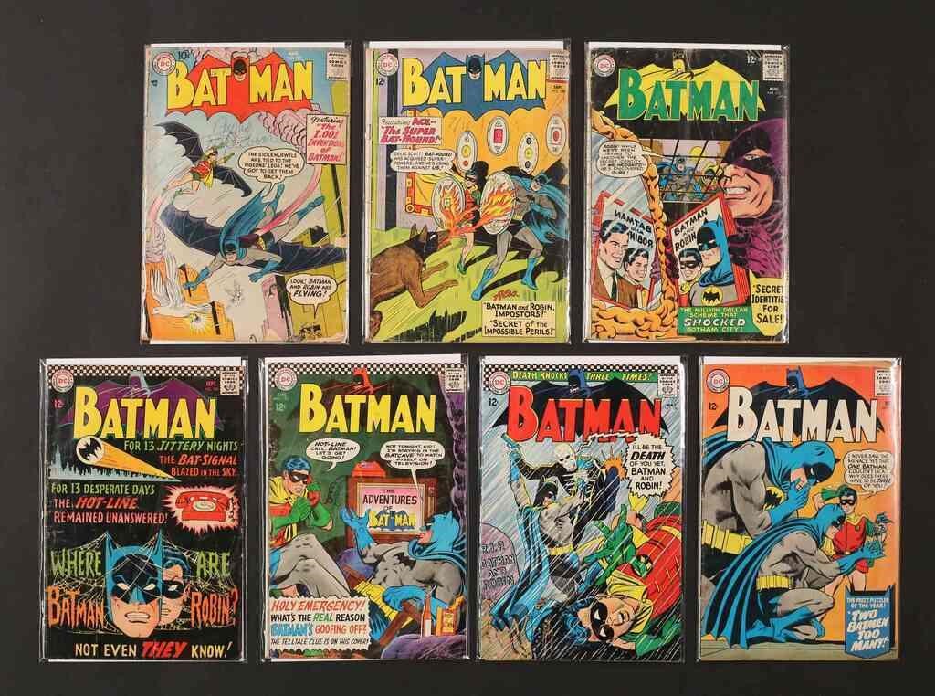 SILVER AGE BATMAN COMIC BOOKSDC